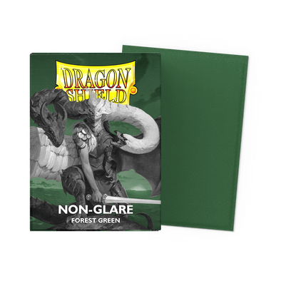  Dragon Shield Forest Green Matte Non-Glare 100ct