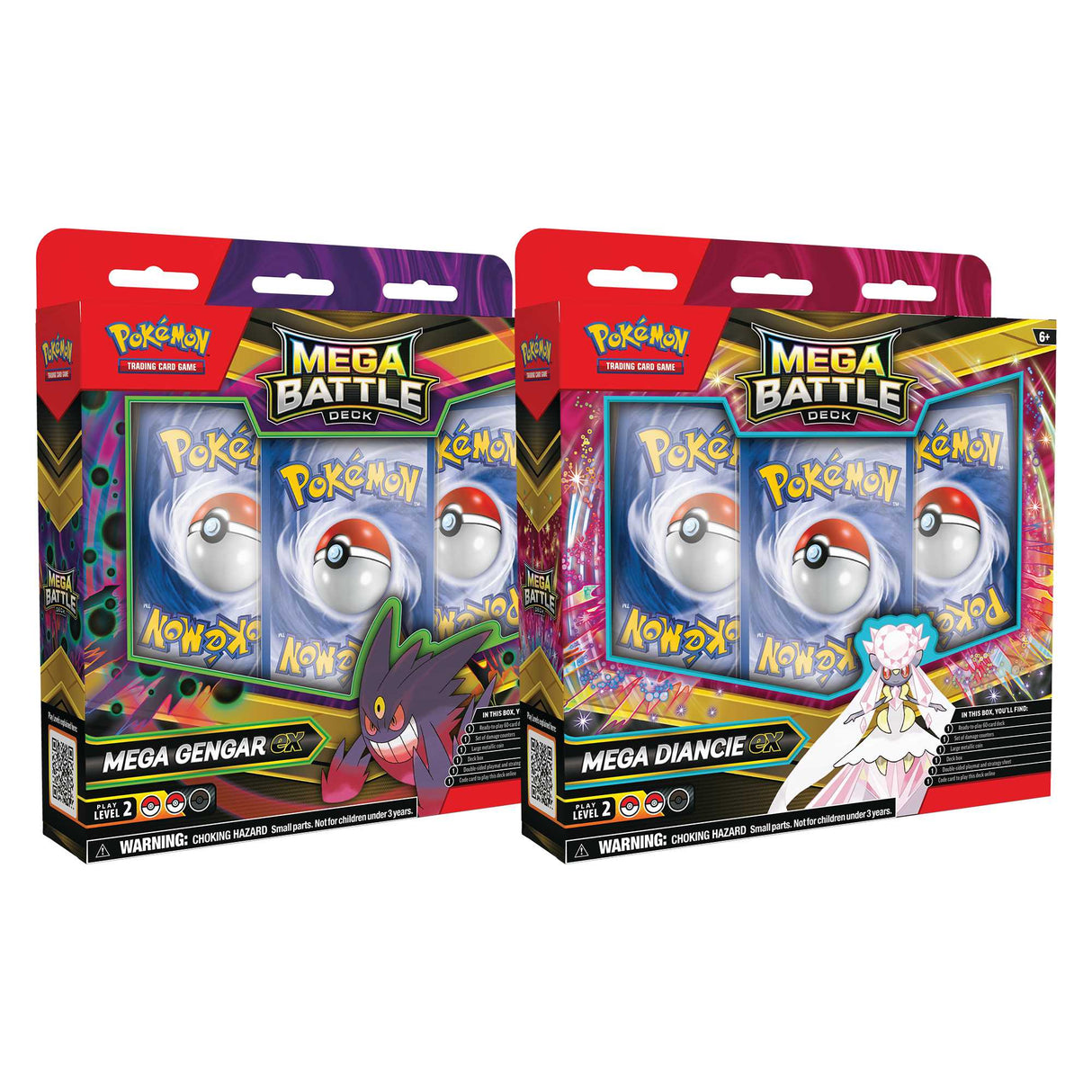  PKMN Mega Gengar ex / Mega Diancie ex Mega Battle Deck