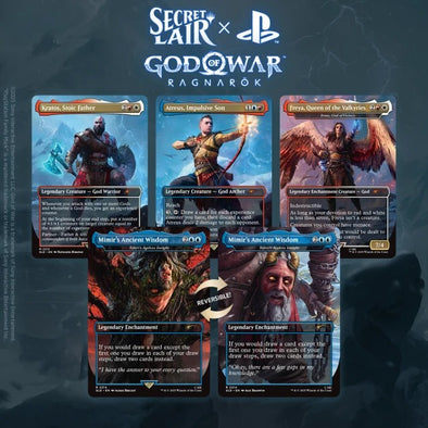  MTG Secret Lair God of War: Redemption