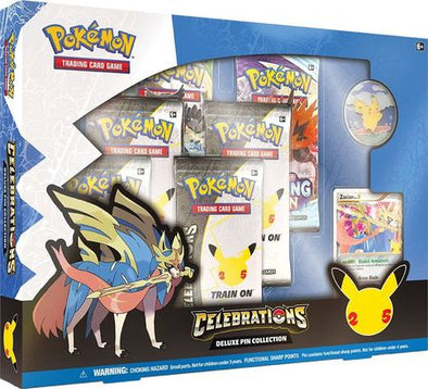  PKMN Celebrations Deluxe Pin Collection