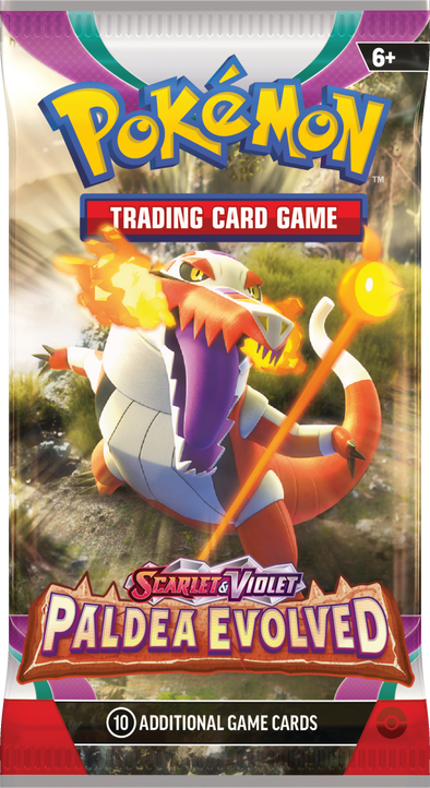  PKMN Paldea Evolved Booster Pack