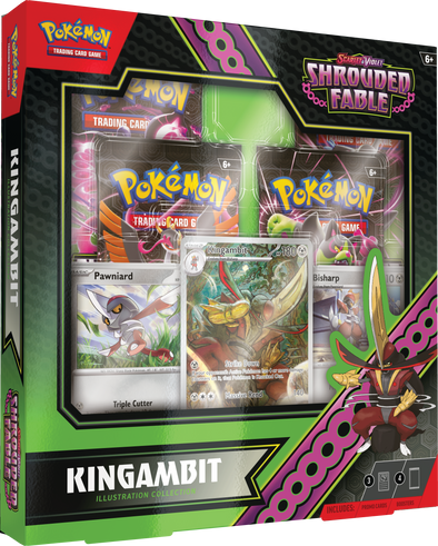  PKMN Shrouded Fable Kingambit Illustration Collection