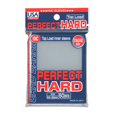  KMC Perfect Fit Hard Clear Sleeves 50CT