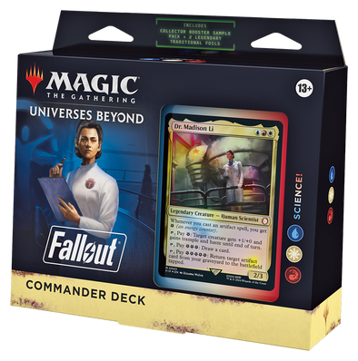  MTG Fallout Science Commander Deck