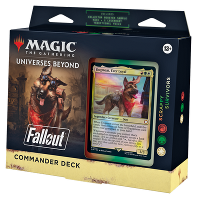  MTG Fallout Scrappy Survivors Commander Deck