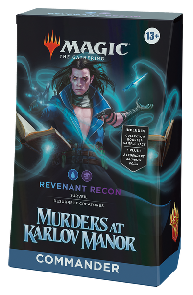  MTG Karlov Manor Revenant Recon Commander Deck