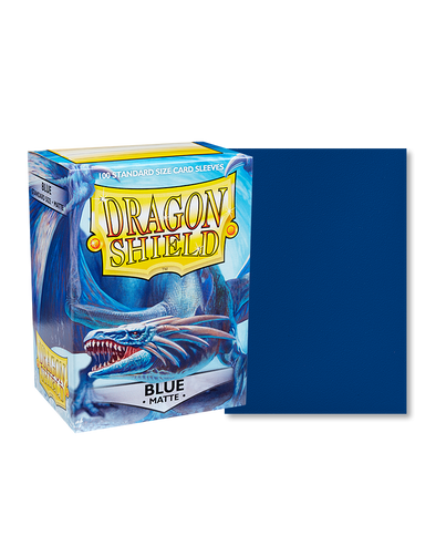  Dragon Shield Sleeves Matte Blue 100ct