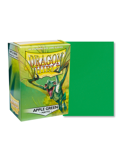  Dragon Shield Sleeves Matte Apple Green 100ct