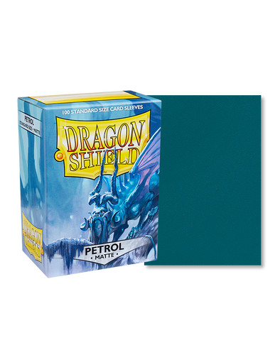  Dragon Shield Sleeves Matte Petrol 100ct