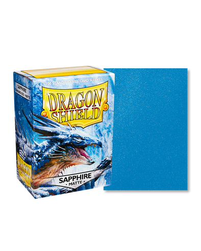  Dragon Shield Sleeves Matte Sapphire 100ct