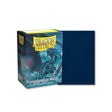  Dragon Shield Matte Midnight Blue 100ct