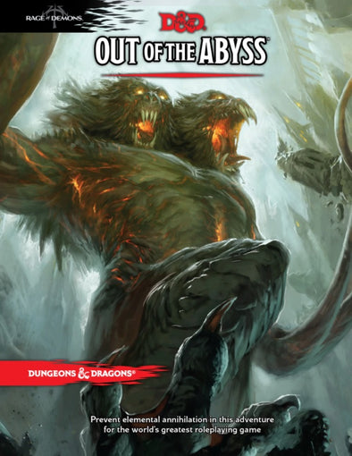  D&D Book - Out Of The Abyss