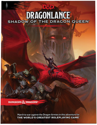  D&D Book - Dragonlance Shadow Of The Dragon Queen