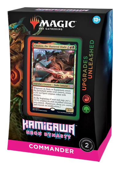  MTG Kamigawa Neon Dynasty Upgrades Unleashed Commander Deck