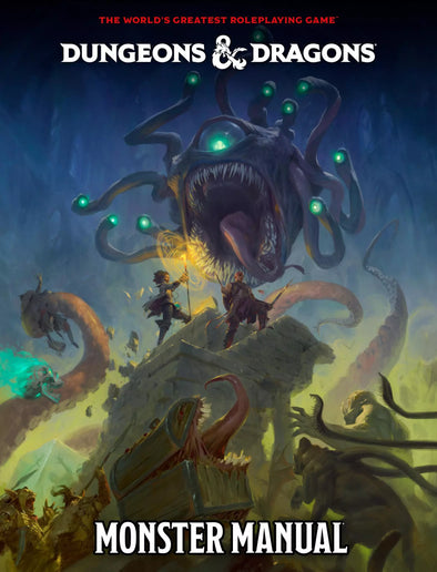  D&D Book - Monster Manual 2024
