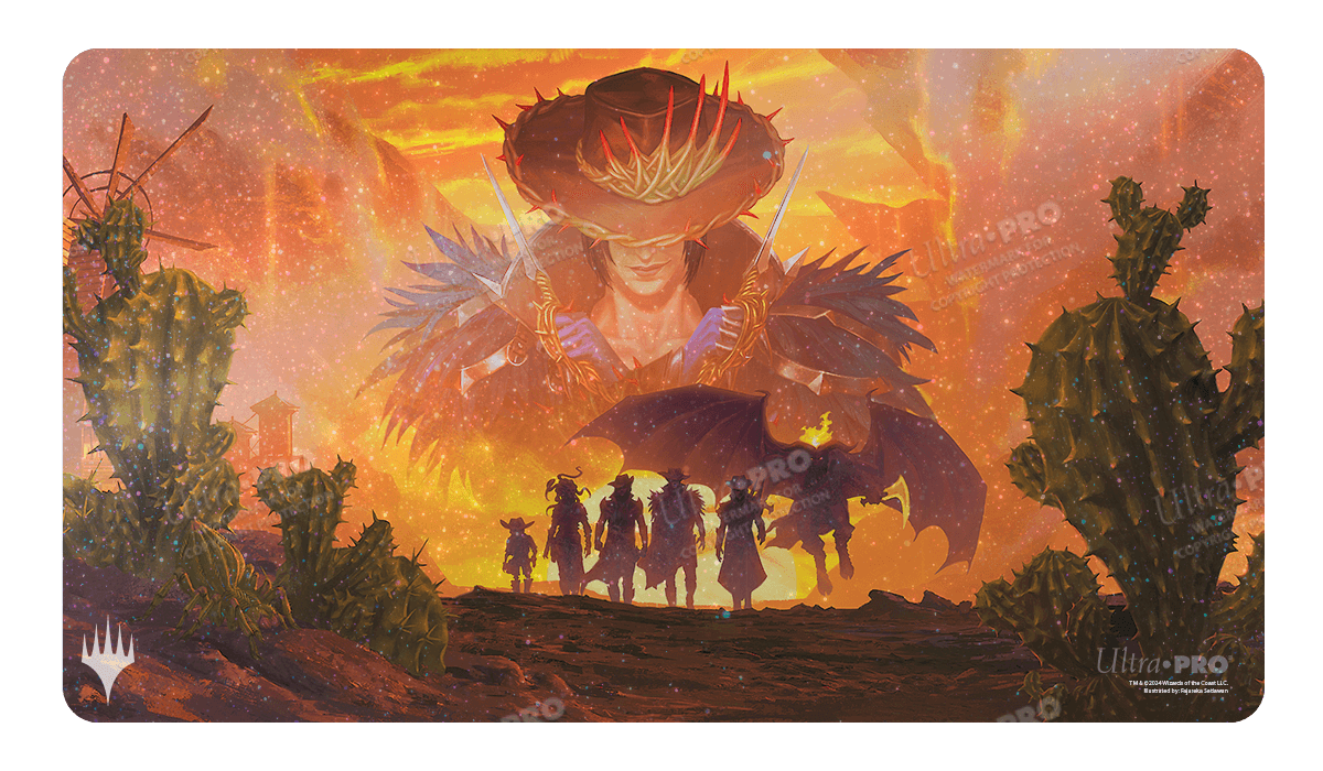  UP Playmat Magic Thunder Junction Key Art Mat