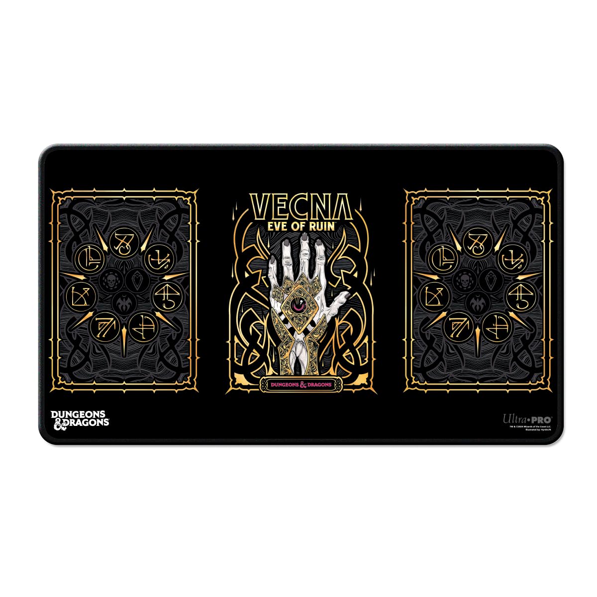  UP Vecna Eye of Ruin Stitched Playmat